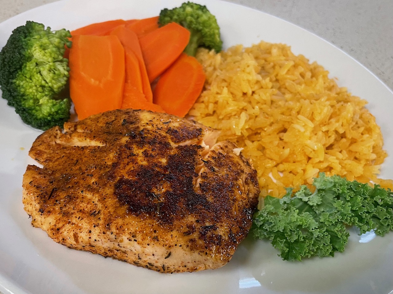 Blackened Salmon Fillet