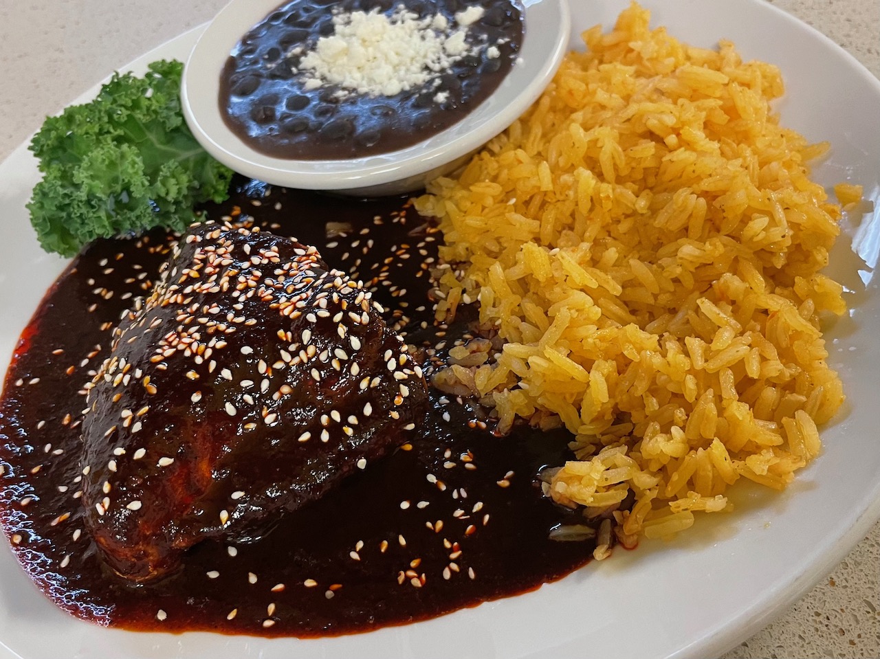 Chicken Mole Dulce Oaxaqueño